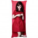 Lily Collins Dakimakura Full Body Pillow case Pillowcase Cover