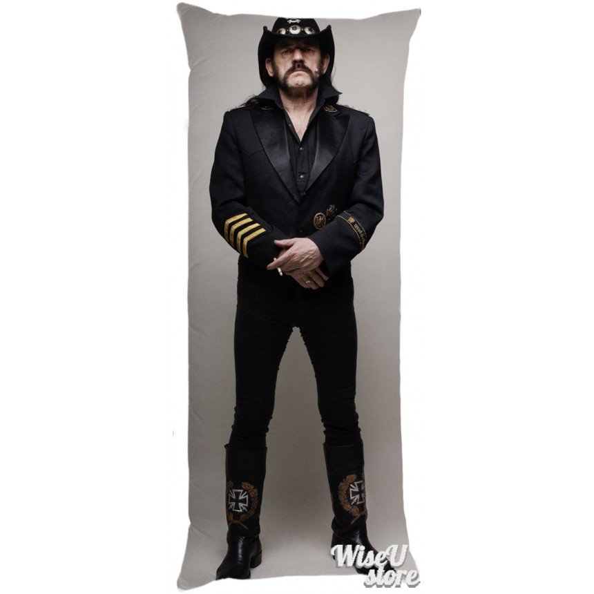 Lemmy Kilmister Motorhead Dakimakura Full Body Pillow case Pillowcase Cover