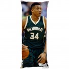Giannis Antetokounmpo Dakimakura Full Body Pillow case Pillowcase Cover