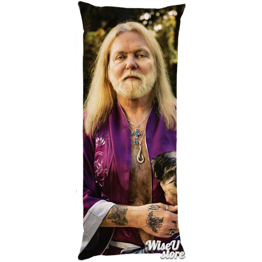Gregg Allman Dakimakura Full Body Pillow case Pillowcase Cover