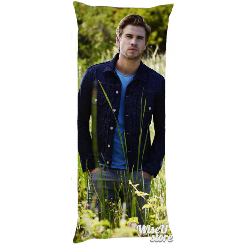 Liam Hemsworth Dakimakura Full Body Pillow case Pillowcase Cover
