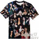 ELVIRA MISTRESS OF THE DARK T-SHIRT Photo Collage shirt 3D
