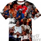 Tupac Shakur 2pac T-SHIRT Photo Collage shirt 3D
