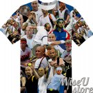 Andre Agassi T-SHIRT Photo Collage shirt 3D