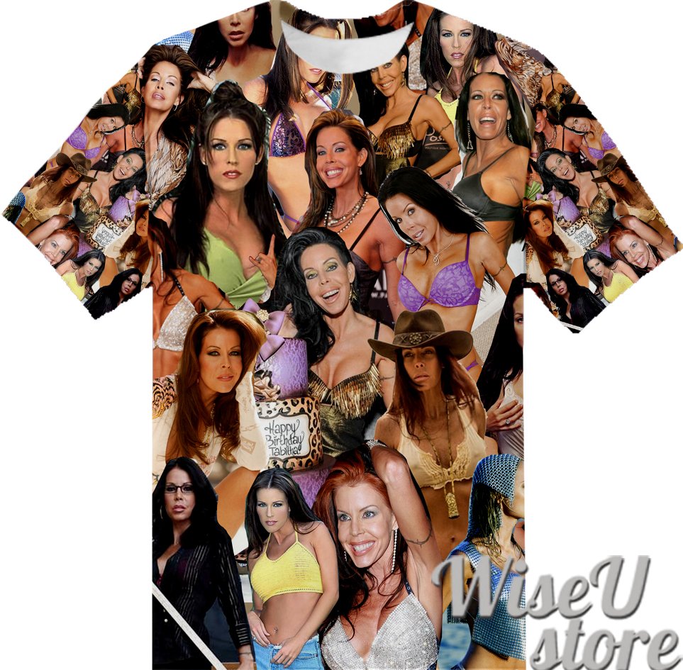 TABITHA STEVENS T-SHIRT Photo Collage shirt 3D