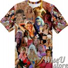 Linnea Quigley T-SHIRT Photo Collage shirt 3D