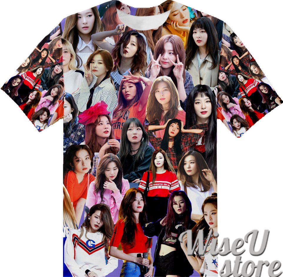 Seulgi T-SHIRT Photo Collage shirt 3D