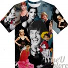 Linda Evangelista T-SHIRT Photo Collage shirt