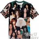 Cher T-SHIRT Photo Collage shirt 3D