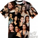 Angelina Jolie T-SHIRT Photo Collage shirt 3D