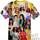 Cardi B T-SHIRT Photo Collage shirt