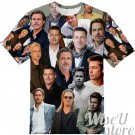 Brad Pitt T-SHIRT Photo Collage shirt 3D