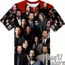 Keanu Reeves T-SHIRT Photo Collage shirt