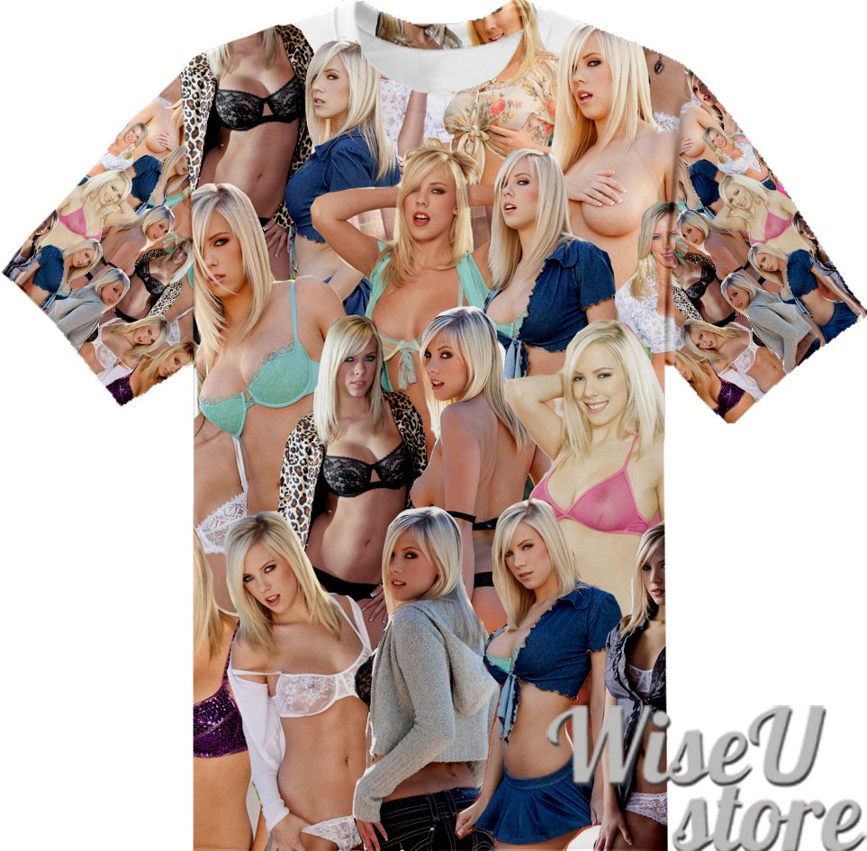 Bibi Jones T-SHIRT Photo Collage shirt 3D