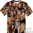 Jennifer Aniston T-SHIRT Photo Collage shirt