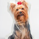 Yorkshire Terrier Dog Shaped Photo Soft Stuffed Decorative Pillow with a zipper