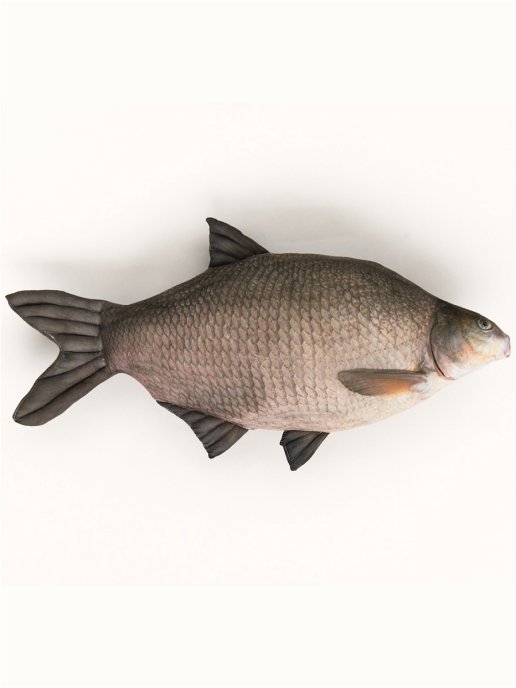 Bream Fish Shaped Photo Soft Stuffed Decorative Pillow