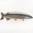 Pike Fish Shaped Photo Soft Stuffed Decorative Pillow