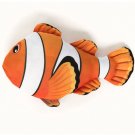 Amphiprion Fish Shaped Photo Soft Stuffed Decorative Pillow