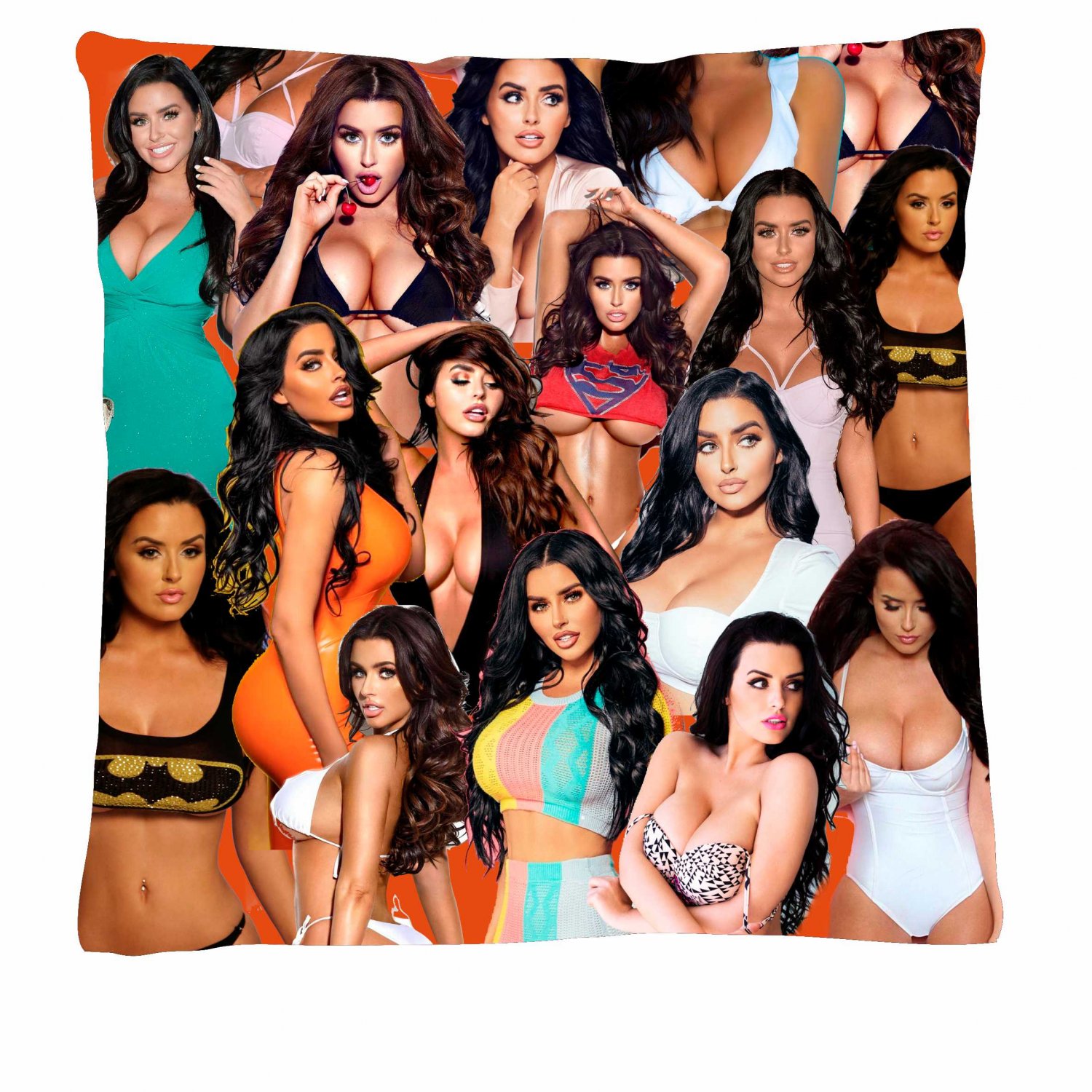 ABIGAIL RATCHFORD Photo Collage Pillowcase 3D