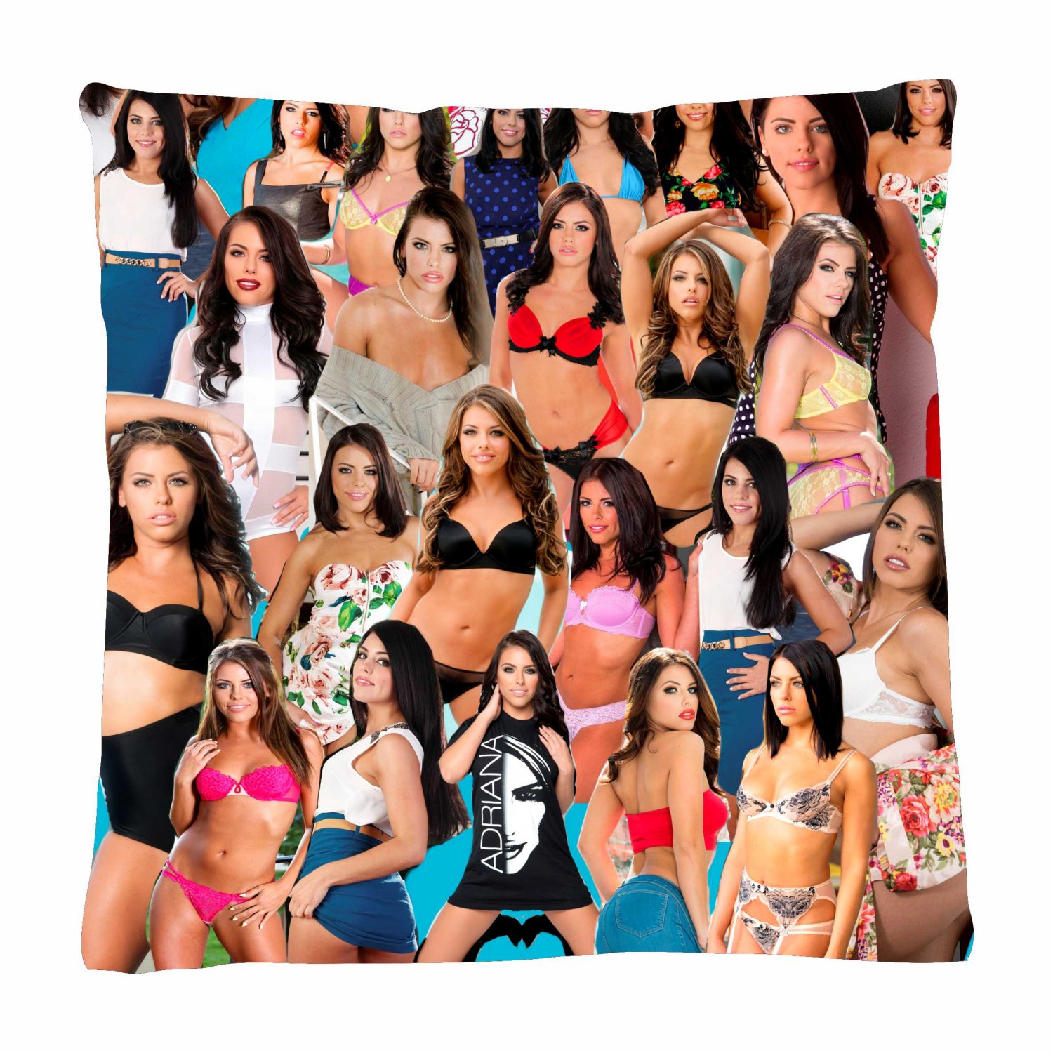 ADRIANA CHECHIK Photo Collage Pillowcase 3D