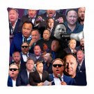 Alex Jones Photo Collage Pillowcase 3D
