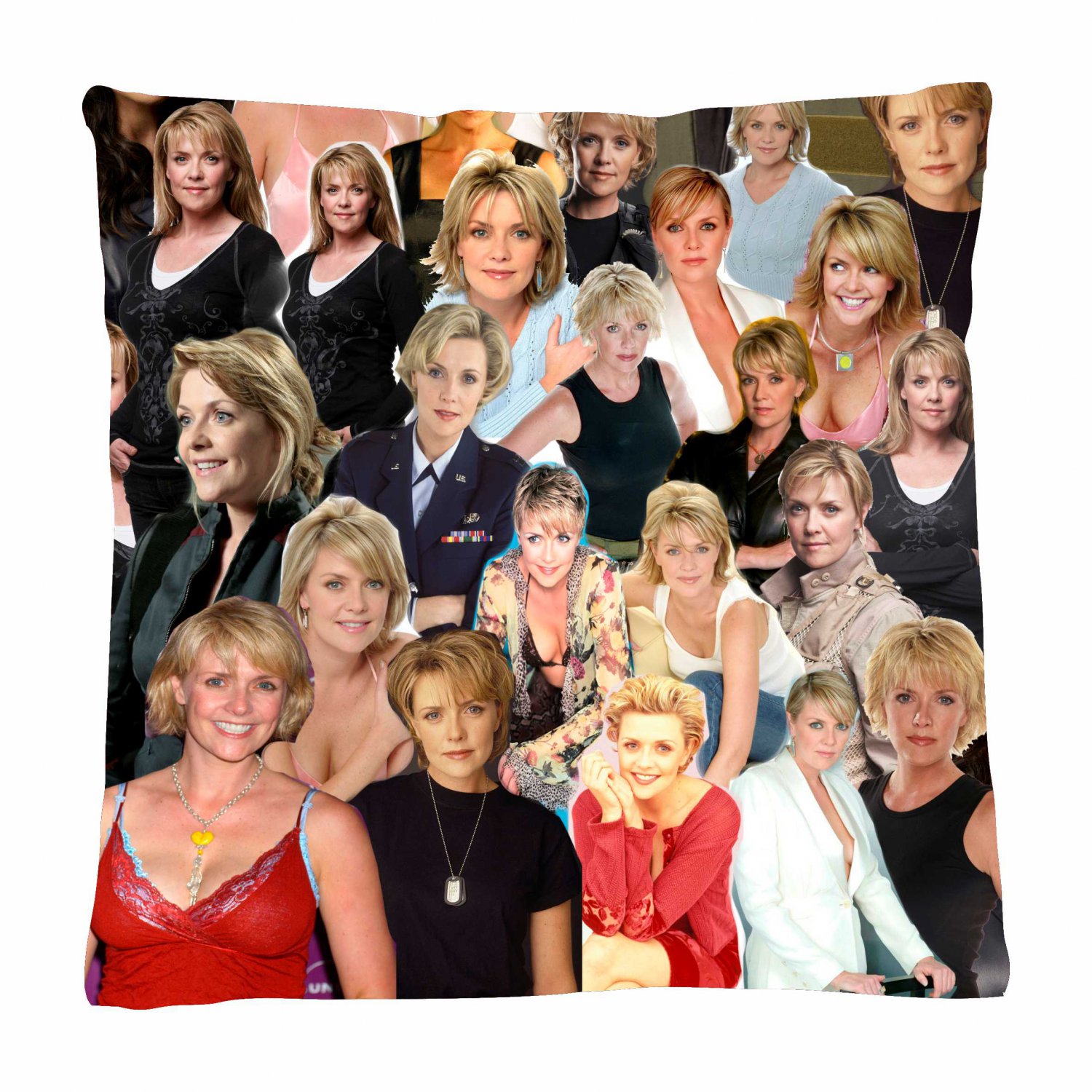 Amanda Tapping Photo Collage Pillowcase 3D