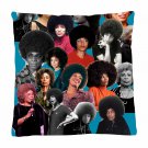 ANGELA DAVIS Photo Collage Pillowcase 3D