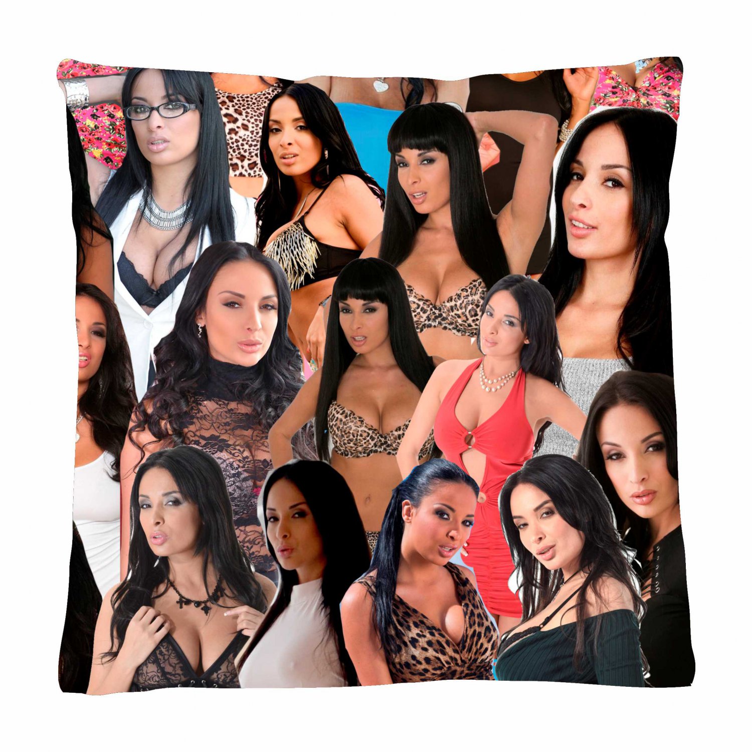 Anissa Kate Photo Collage Pillowcase 3D
