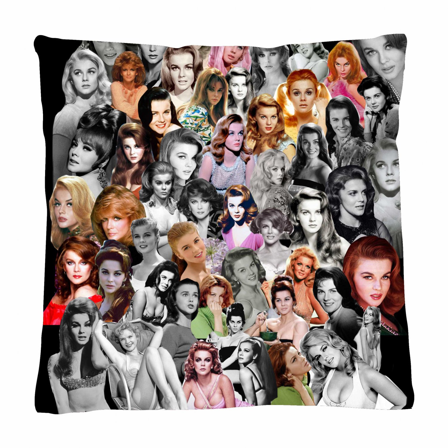 Ann Margret Photo Collage Pillowcase 3D