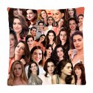 Anne Hathaway Photo Collage Pillowcase 3D