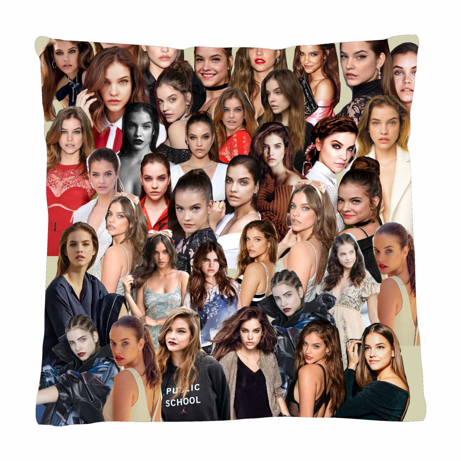 Barbara Palvin Photo Collage Pillowcase 3D