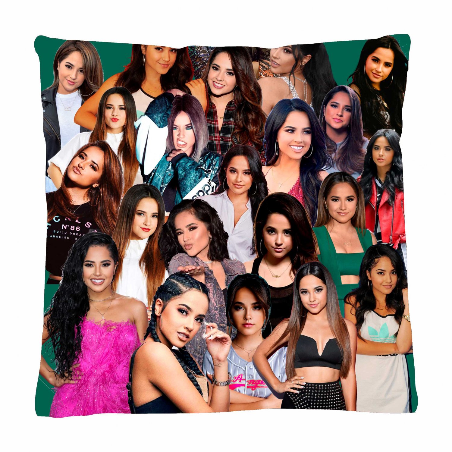 Becky G Photo Collage Pillowcase 3D