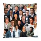 Brad Pitt Photo Collage Pillowcase 3D