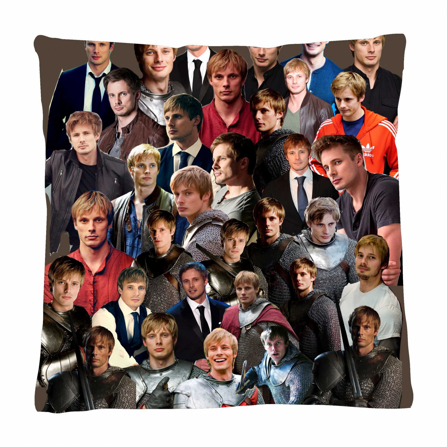Bradley James Photo Collage Pillowcase 3D