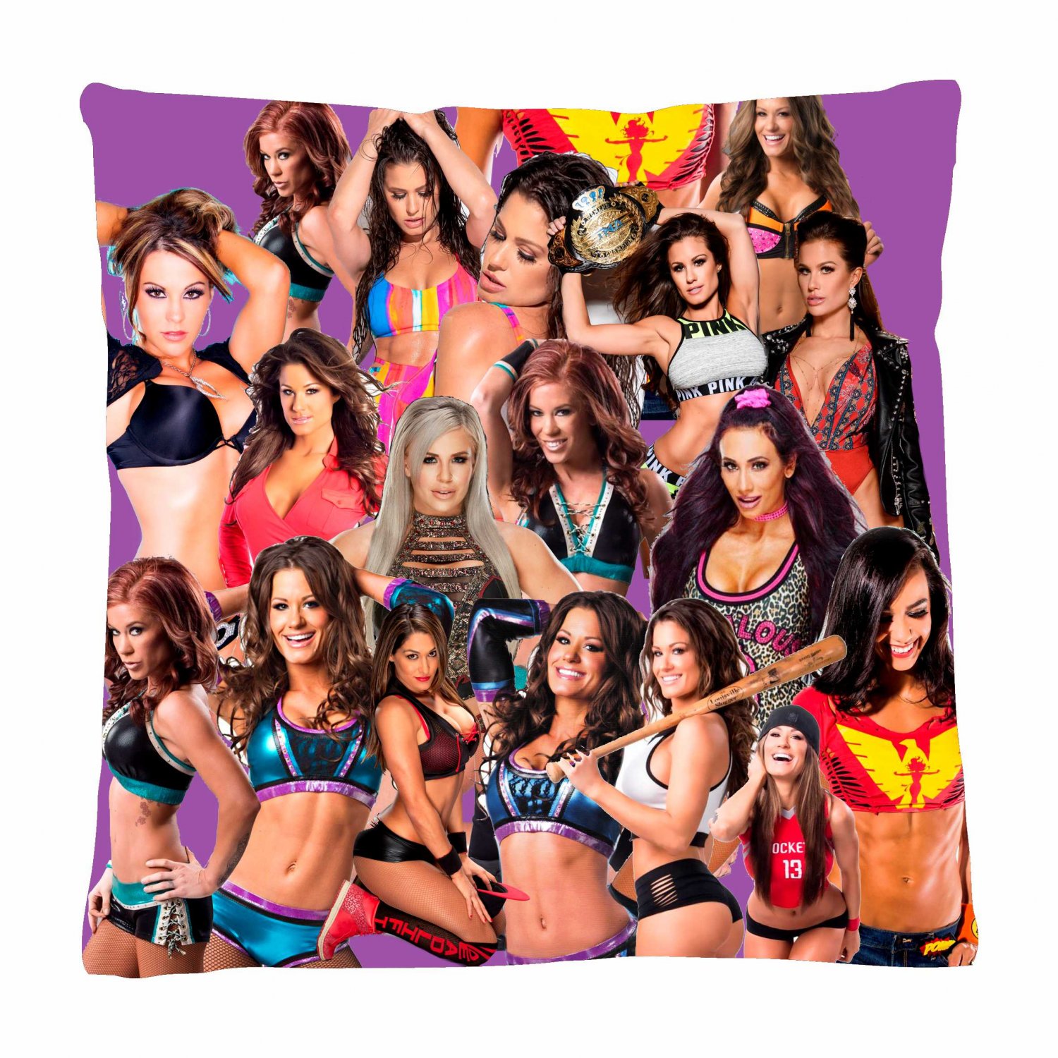Brooke Adams Photo Collage Pillowcase 3D