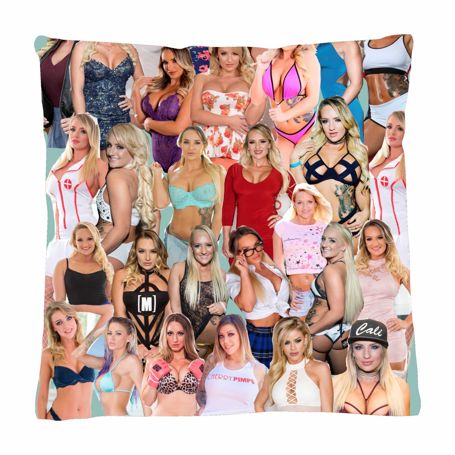 Cali Carter Photo Collage Pillowcase 3D