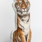 Tiger Shaped Photo Soft Stuffed Decorative Pillow with a zipper