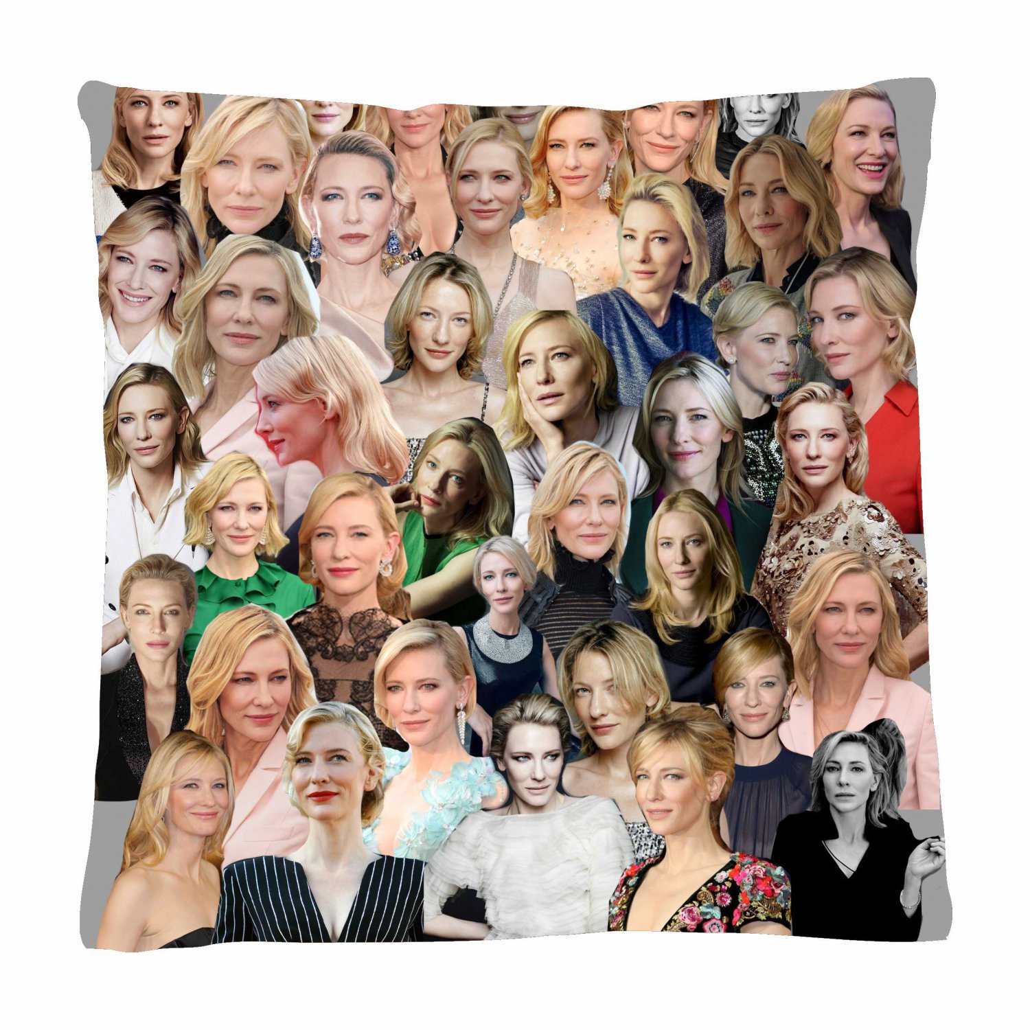 Cate Blanchett Photo Collage Pillowcase 3D