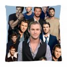 CHRIS HEMSWORTH Photo Collage Pillowcase 3D