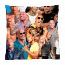 DWAYNE JOHNSON Photo Collage Pillowcase 3D