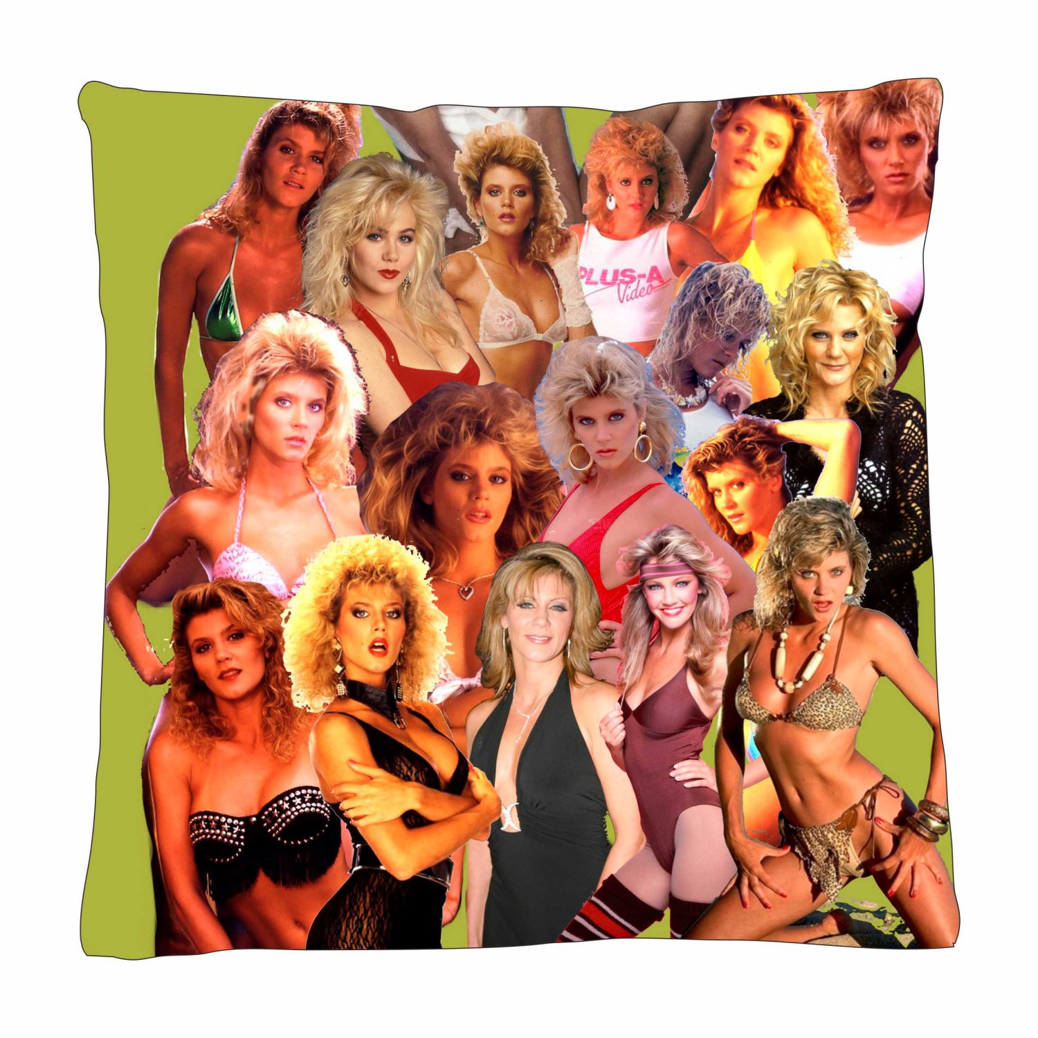 Ginger Lynn Allen Photo Collage Pillowcase 3D