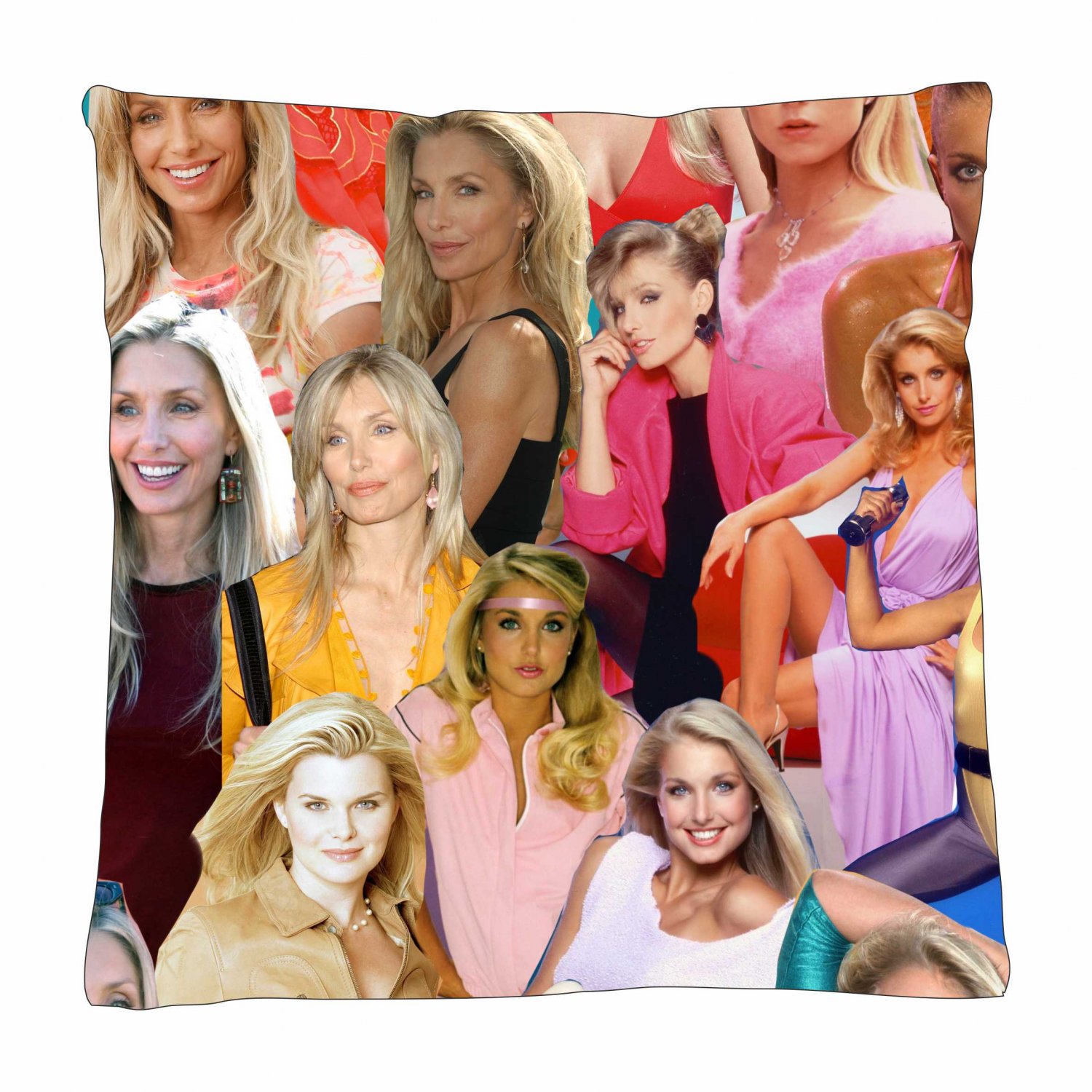 HEATHER THOMAS Photo Collage Pillowcase 3D