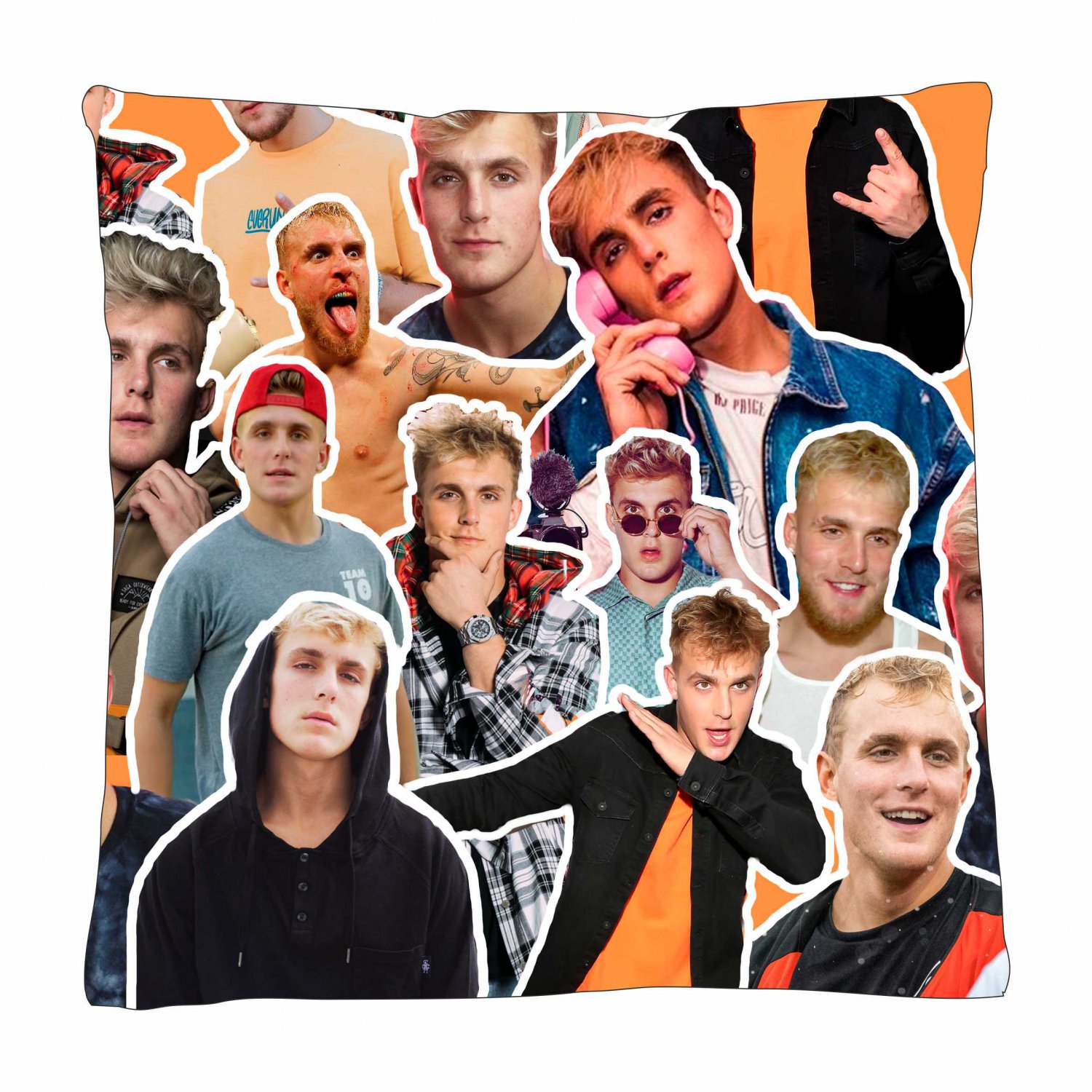 Jake Paul Photo Collage Pillowcase 3D