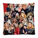 Madonna Photo Collage Pillowcase 3D