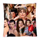 Milla Jovovich Photo Collage Pillowcase 3D