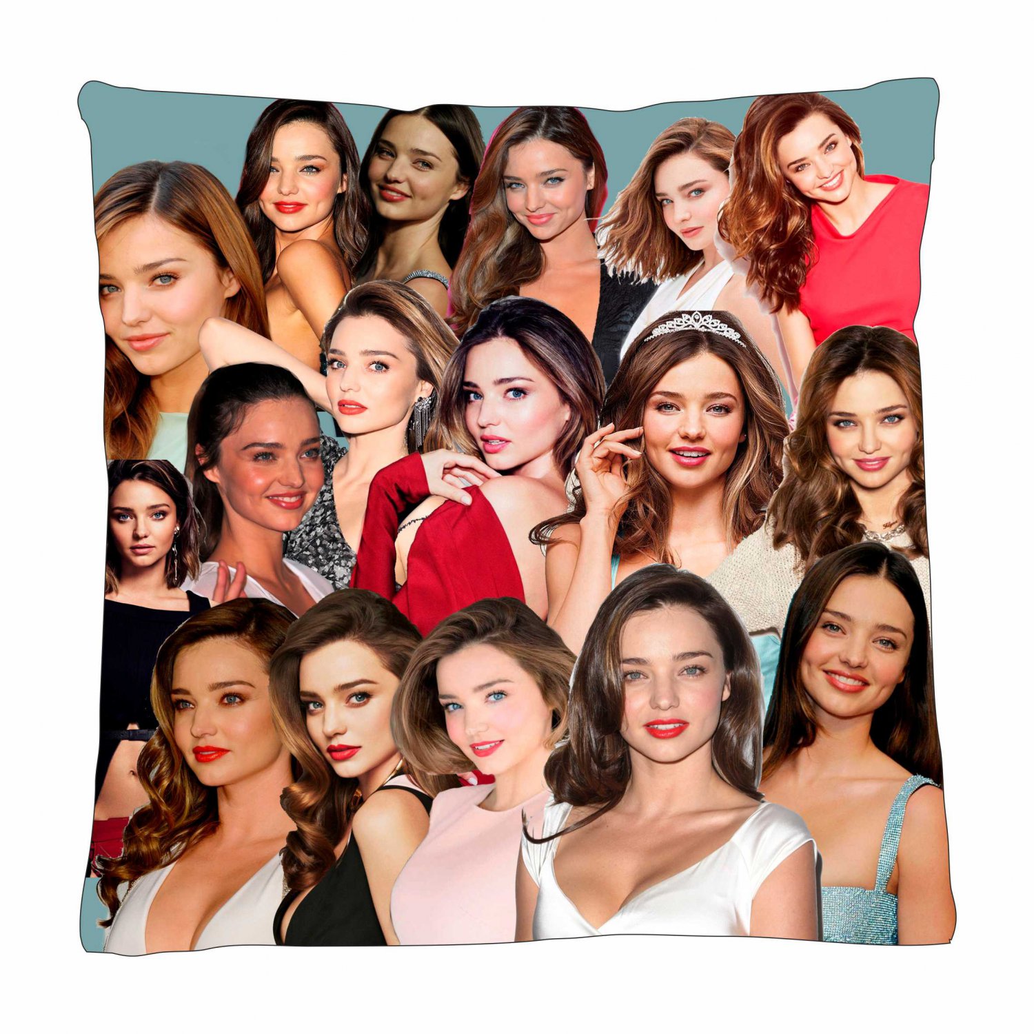 Miranda Kerr Photo Collage Pillowcase 3D