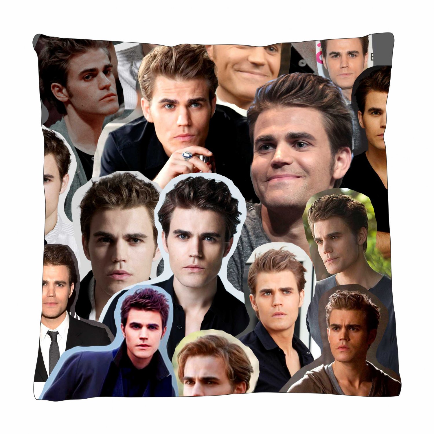Paul Wesley Photo Collage Pillowcase 3D
