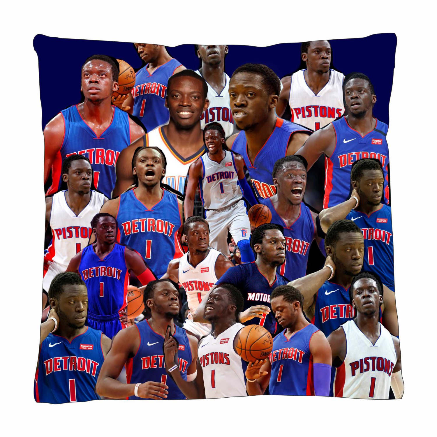 reggie jackson Photo Collage Pillowcase 3D