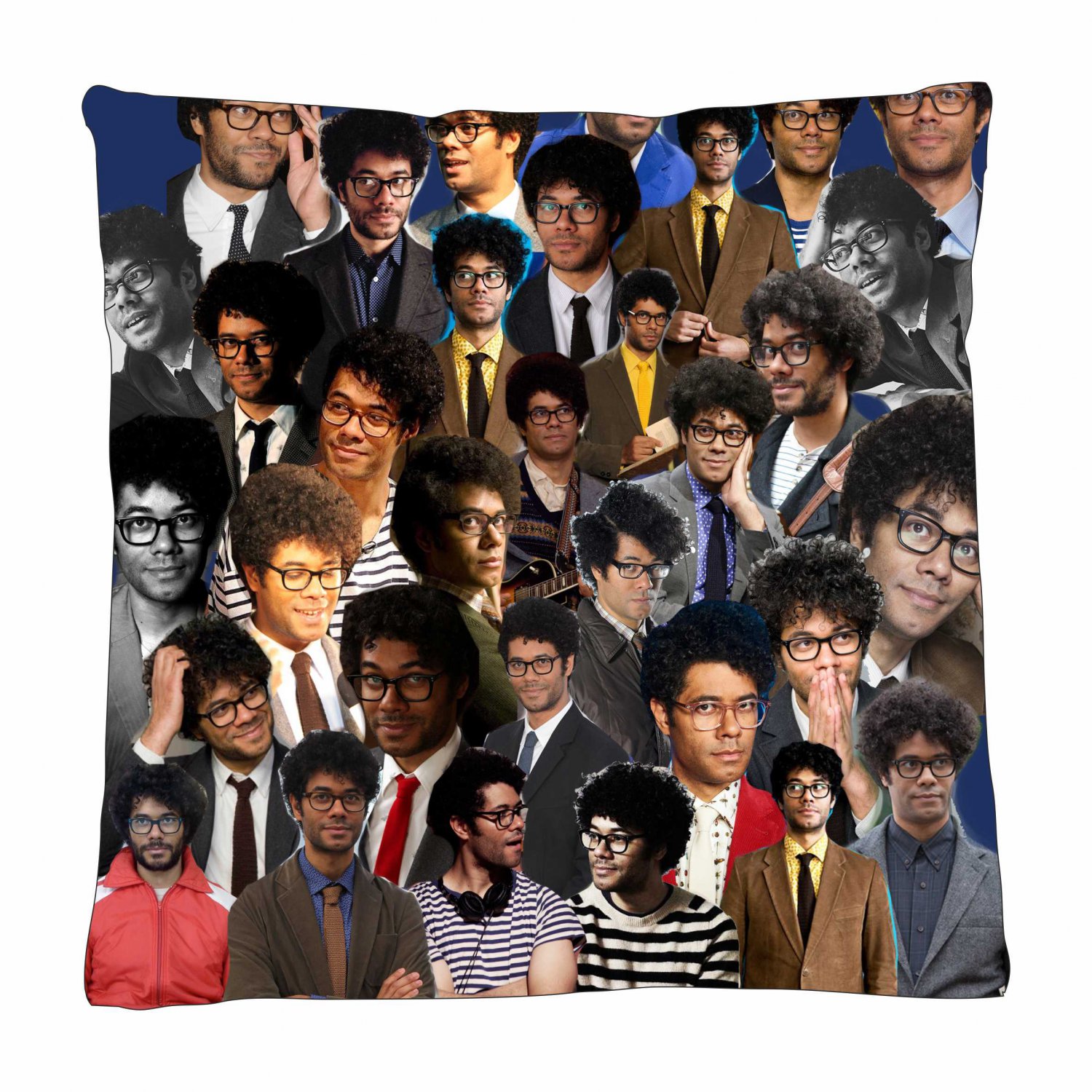 Richard Ayoade Photo Collage Pillowcase 3D